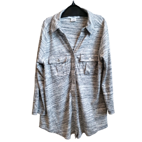 Liz Claiborne Lightweight Button Up Blouse Size Small Petite - Picture 3 of 12